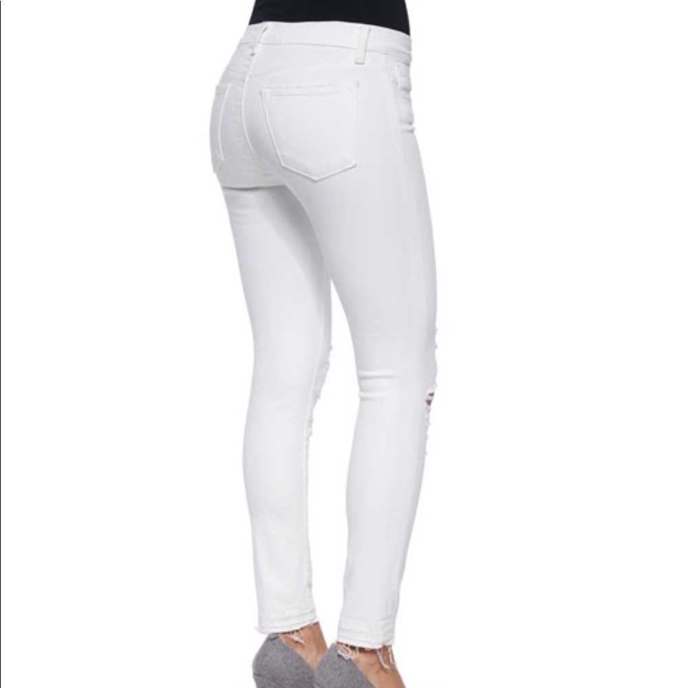 J Brand Low Rise Skinny Crop Jean